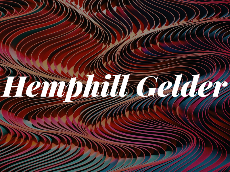 Hemphill Gelder