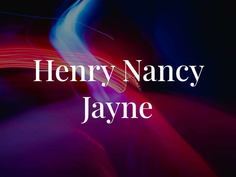 Henry Nancy Jayne CPA Pc