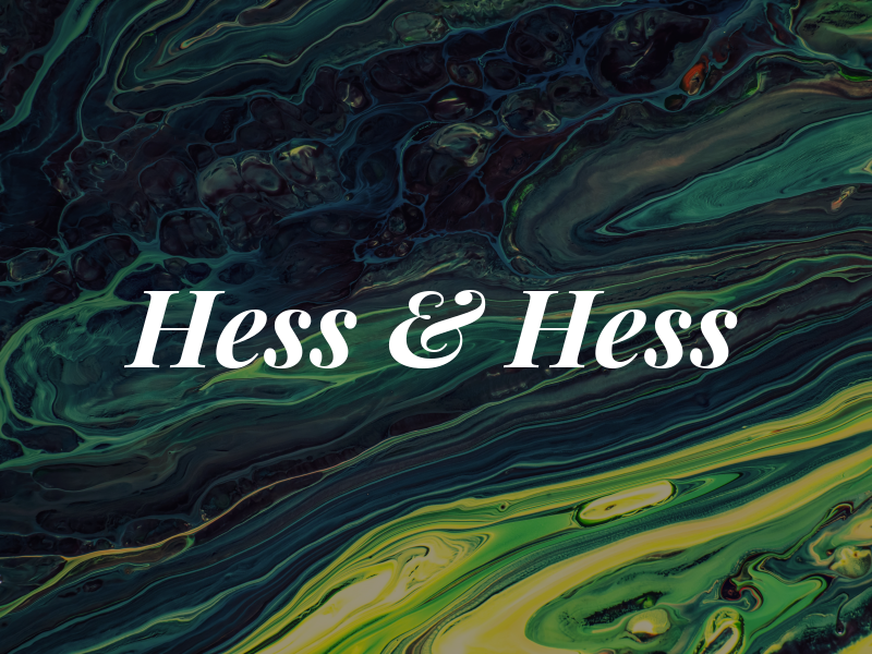 Hess & Hess