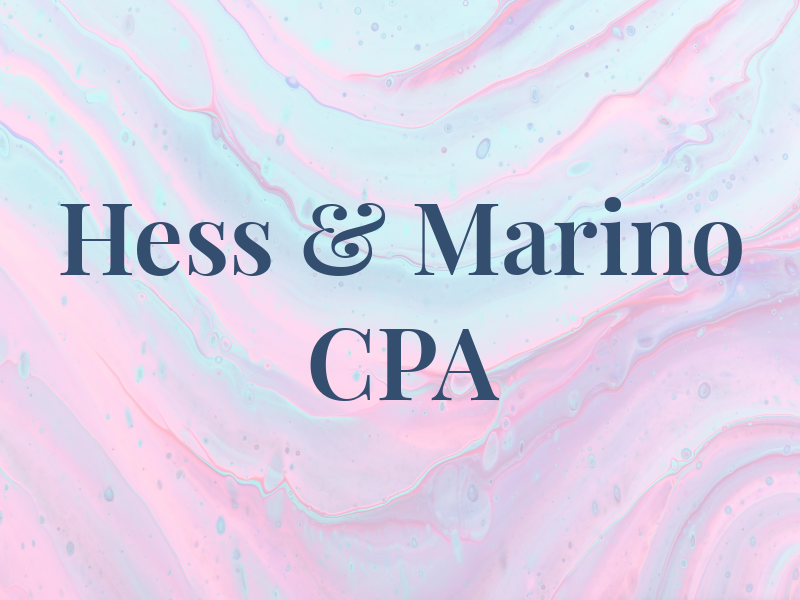 Hess & Marino CPA