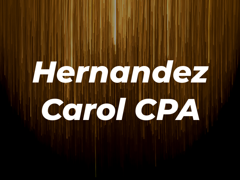 Hernandez Carol CPA