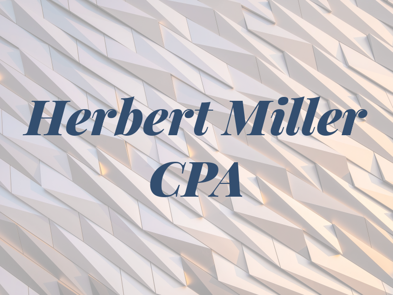 Herbert Miller CPA
