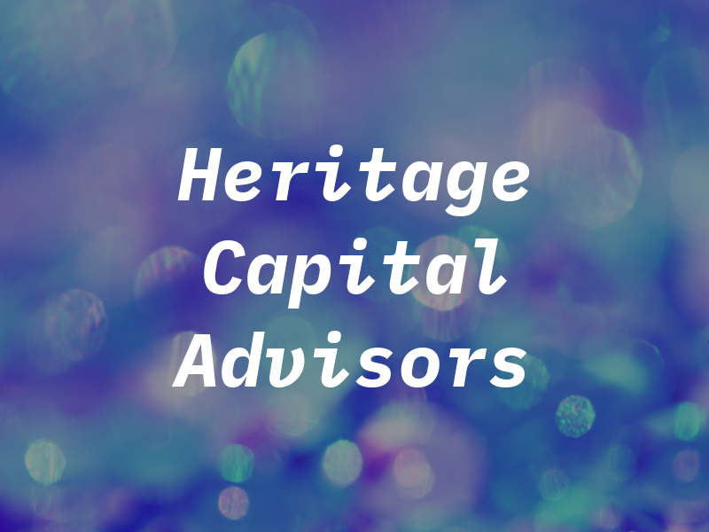 Heritage Capital Advisors