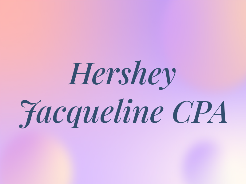 Hershey Jacqueline CPA