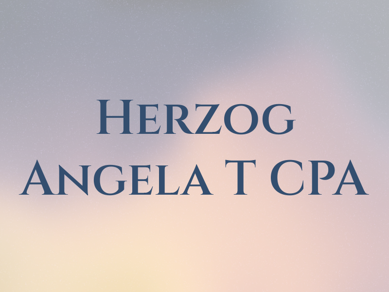 Herzog Angela T CPA