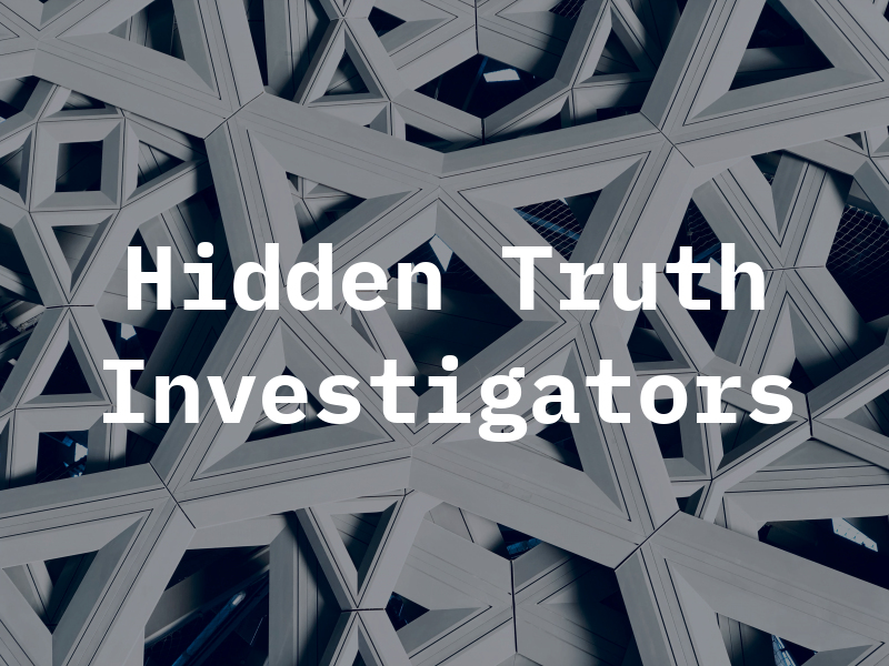 Hidden Truth Investigators