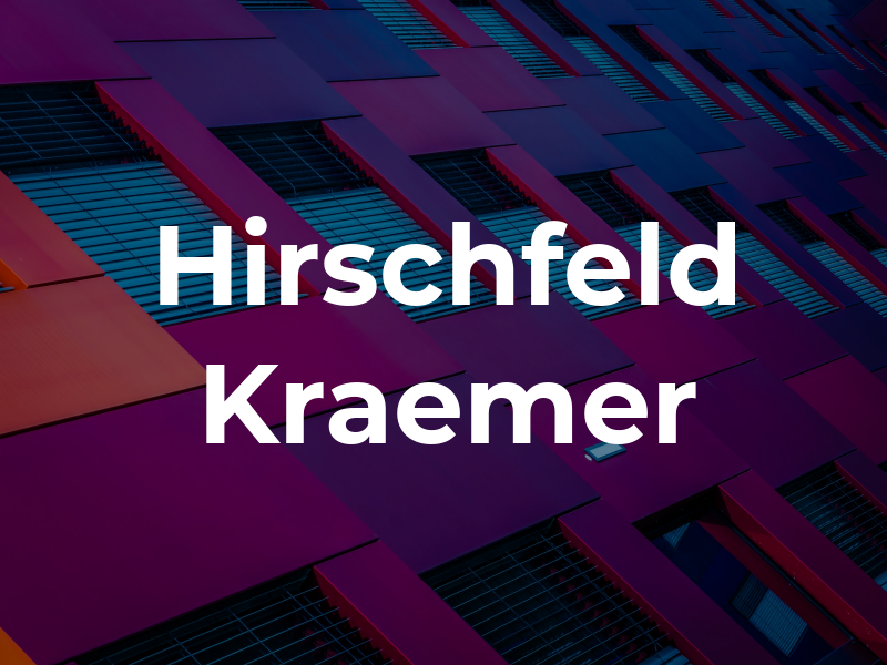 Hirschfeld Kraemer