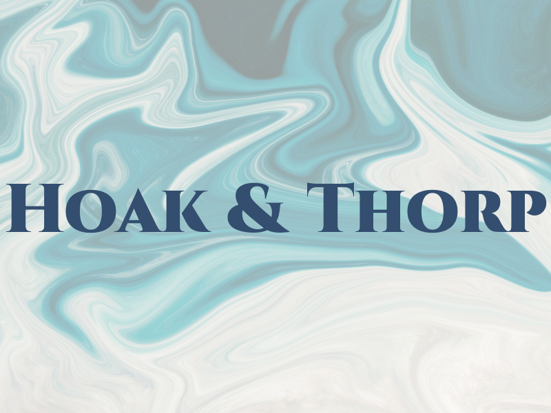 Hoak & Thorp