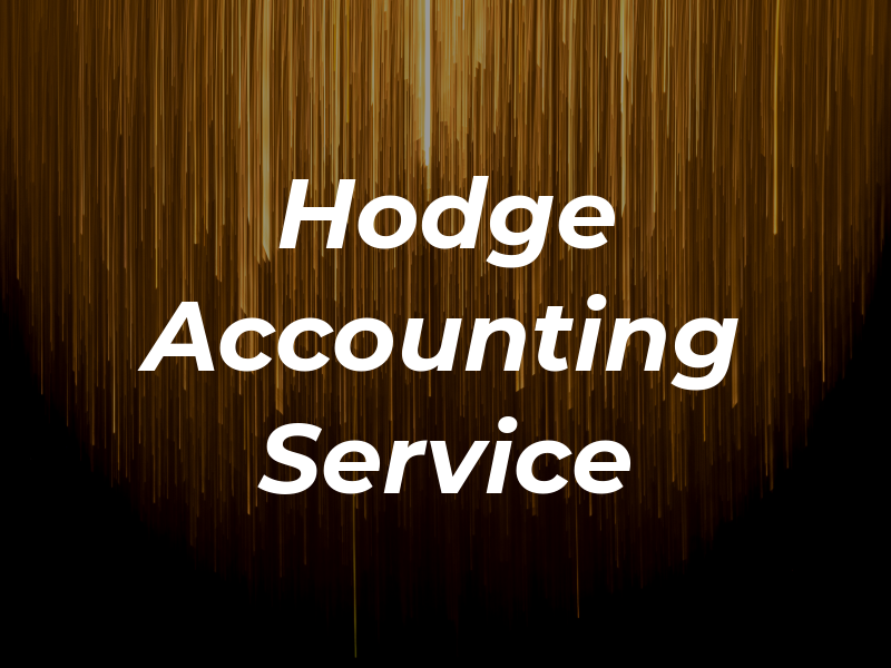 Hodge Accounting & Tax Service