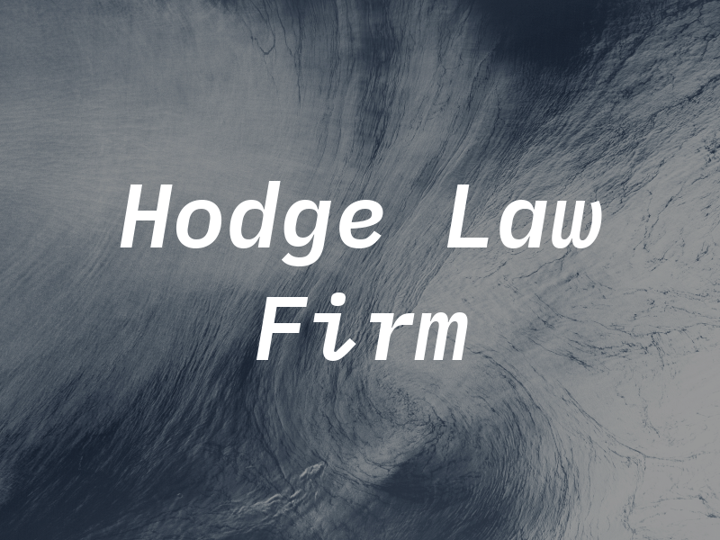 Hodge Law Firm