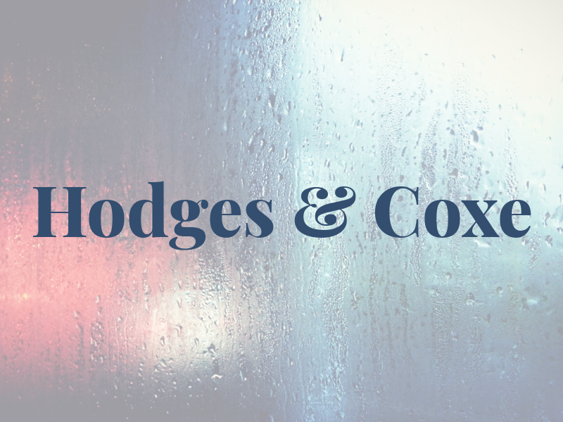 Hodges & Coxe