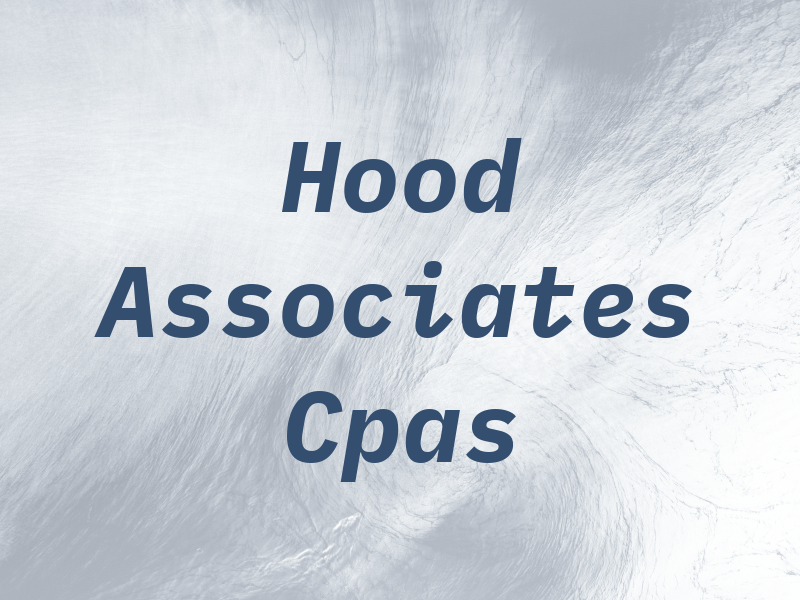 Hood & Associates Cpas