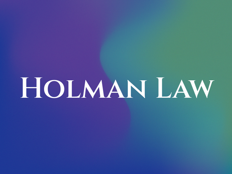 Holman Law