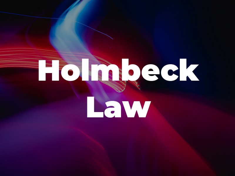 Holmbeck Law