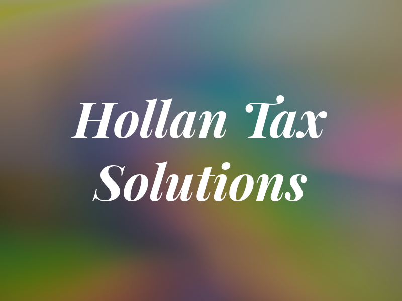 Hollan Tax Solutions