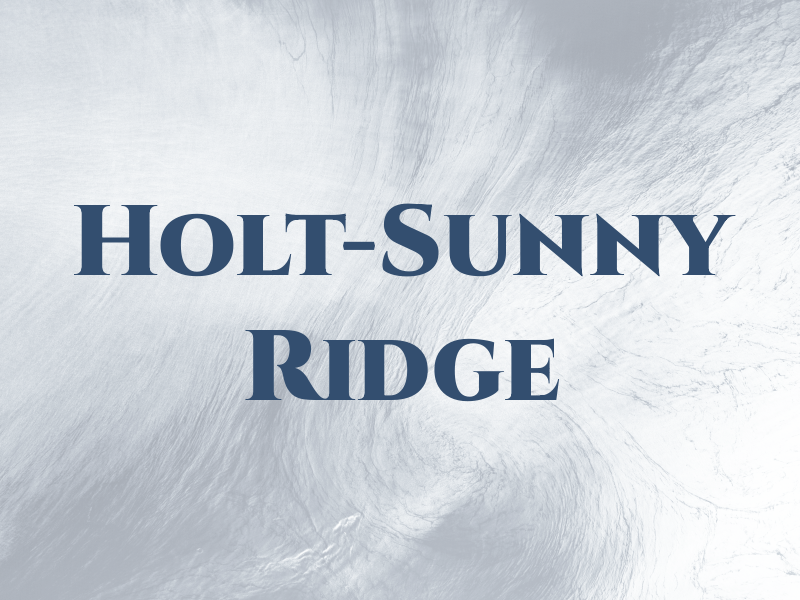 Holt-Sunny Ridge