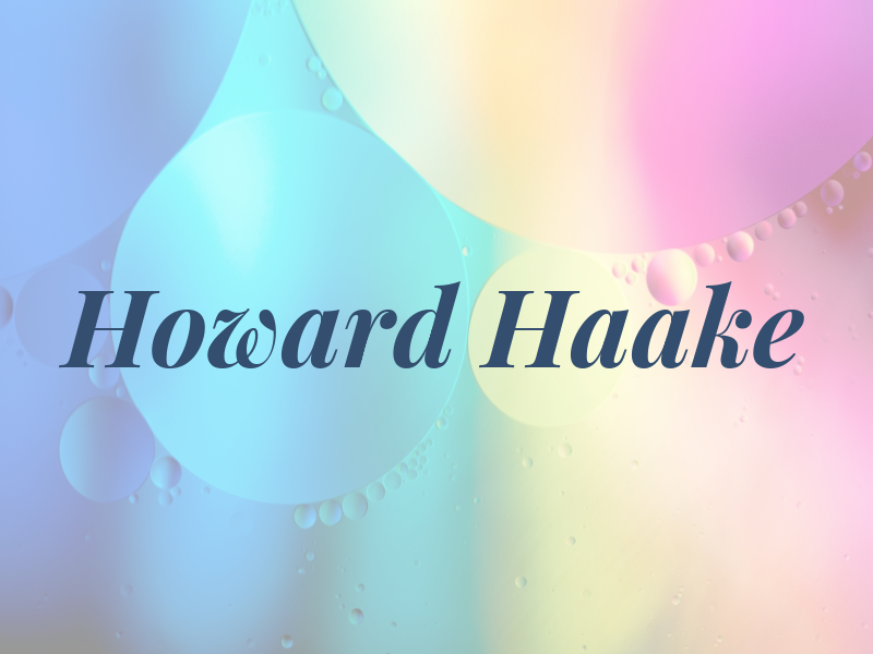 Howard Haake