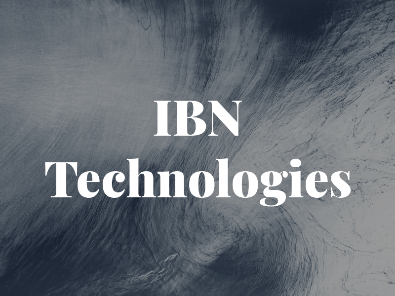 IBN Technologies