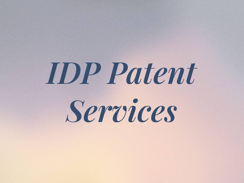 IDP Patent Services