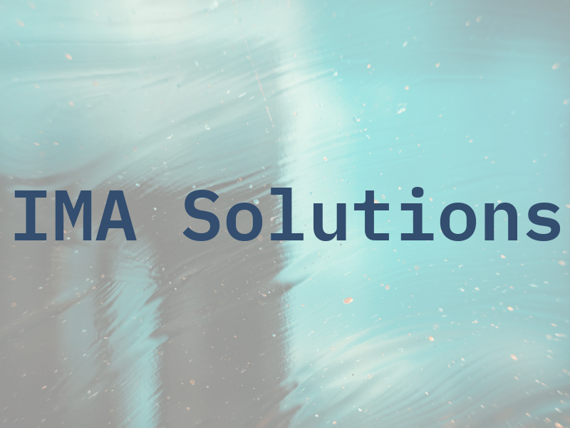 IMA Solutions