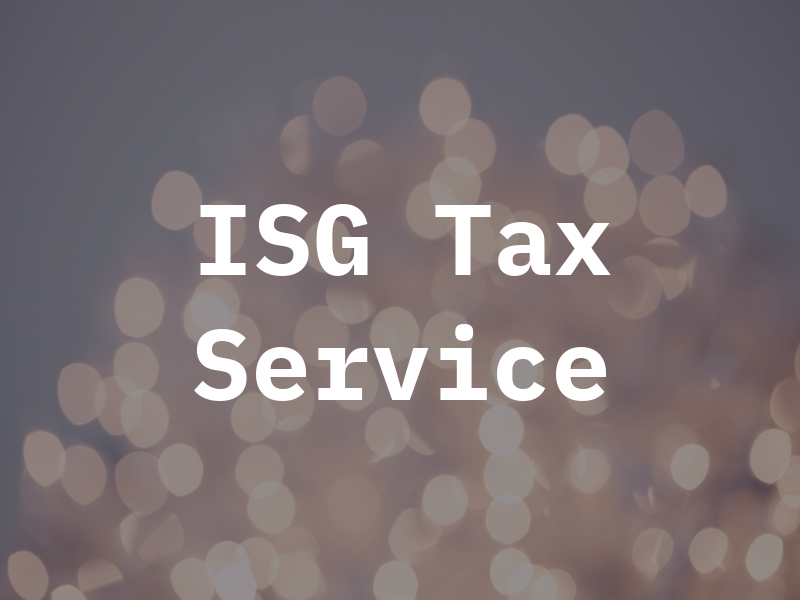 ISG Tax Service