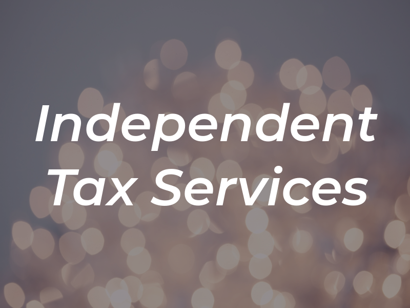 Independent Tax Services