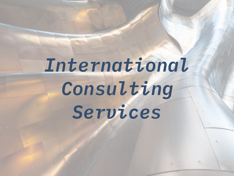 International Consulting Services