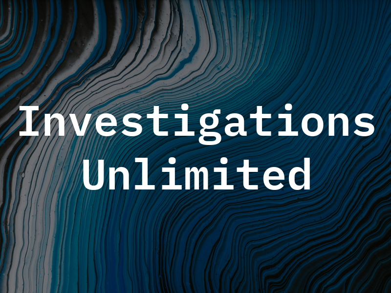 Investigations Unlimited