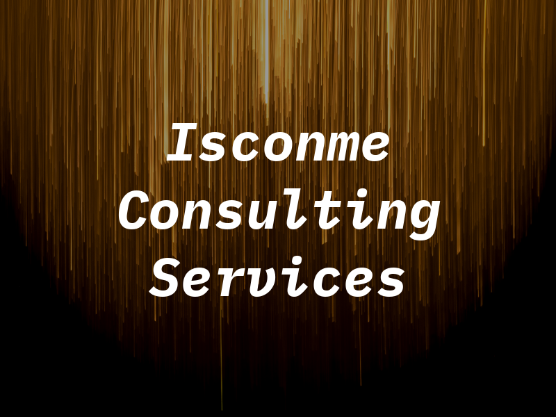 Isconme Consulting Services