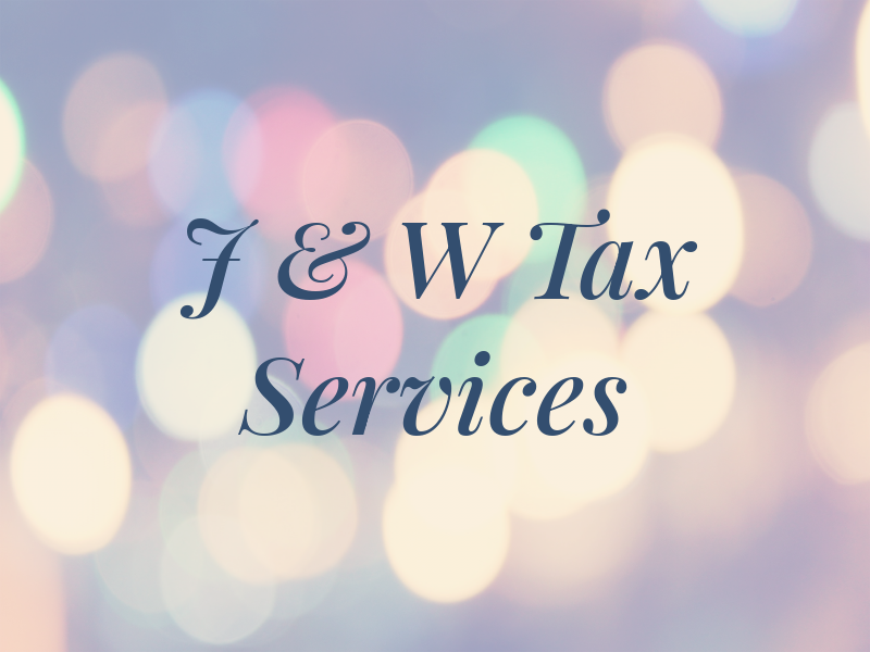 J & W Tax Services