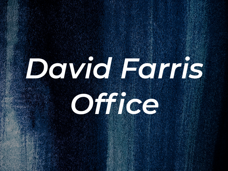 J David Farris Law Office