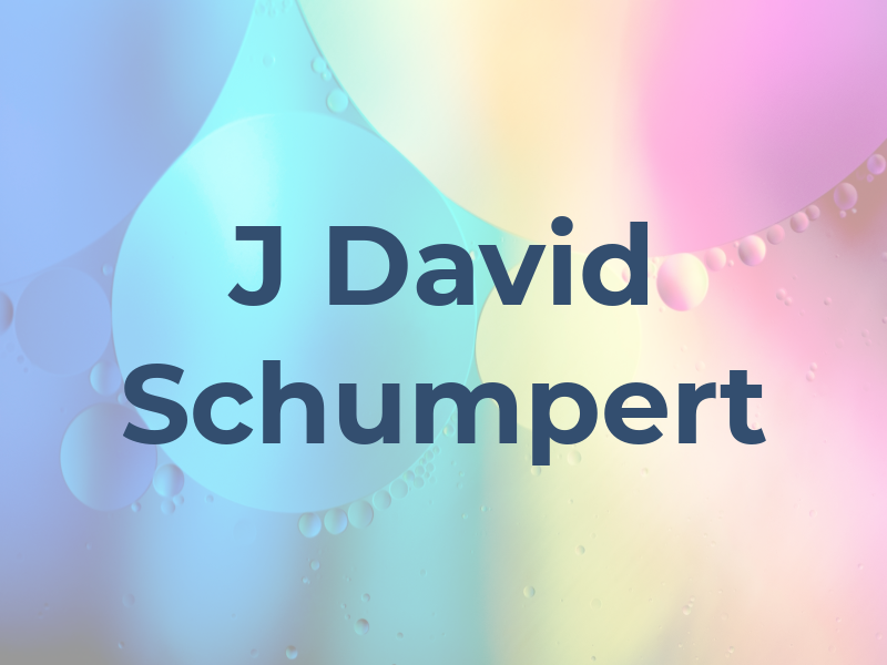 J David Schumpert