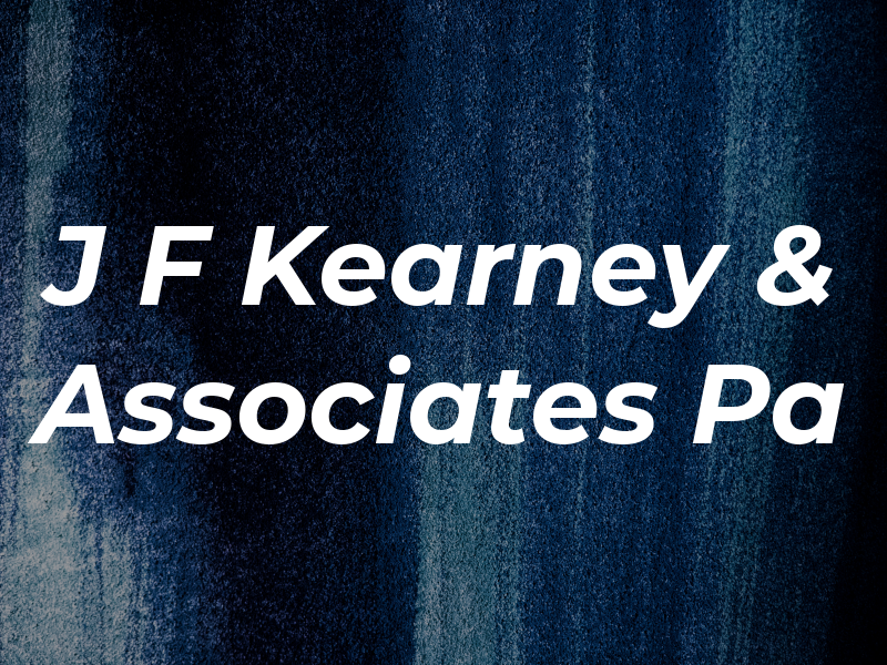 J F Kearney & Associates Pa