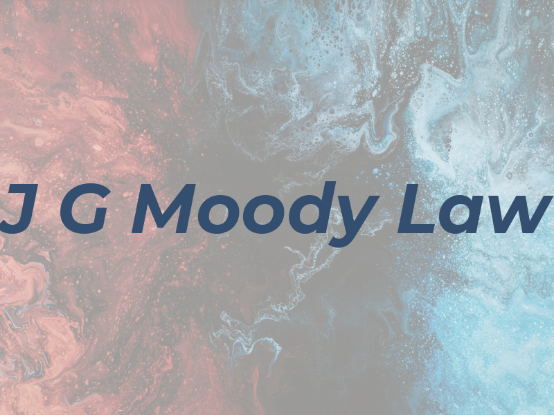 J G Moody Law
