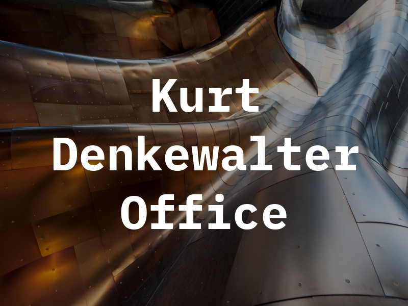 J Kurt Denkewalter Law Office