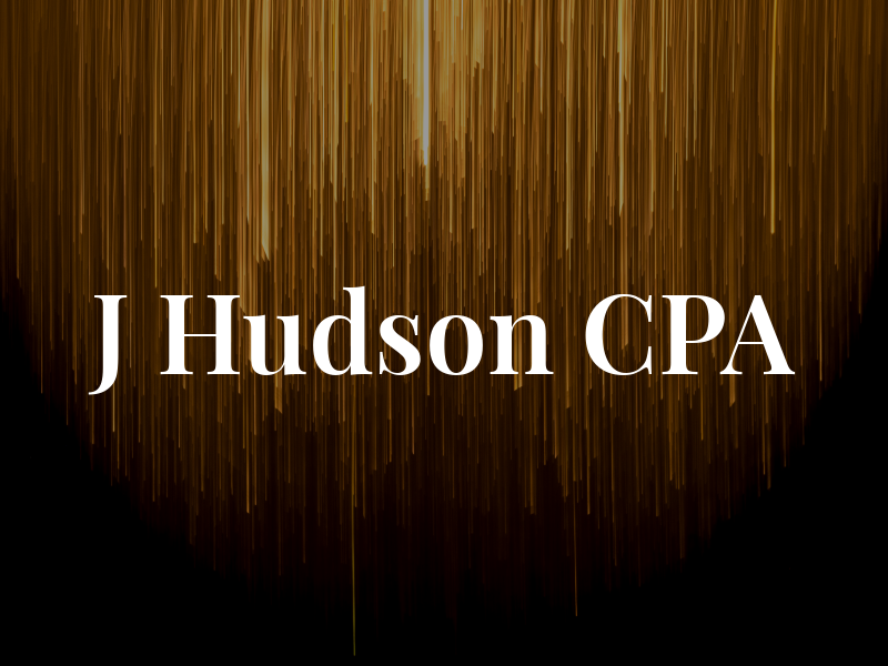 J Hudson CPA