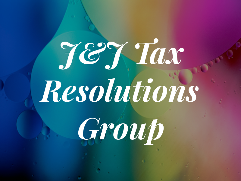J&J Tax Resolutions Group