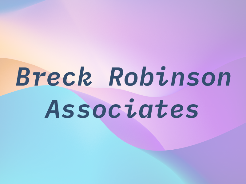 J. Breck Robinson & Associates