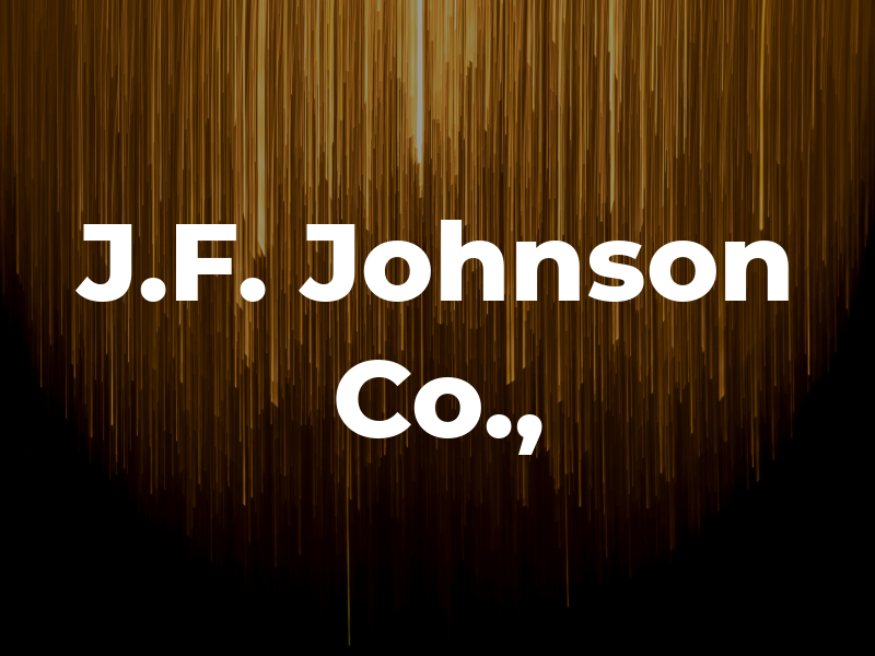 J.F. Johnson & Co., PA