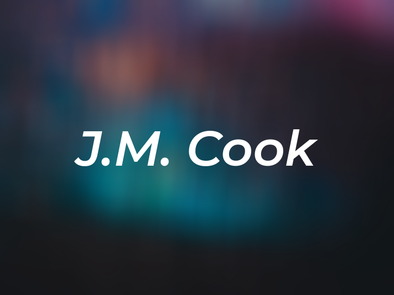 J.M. Cook