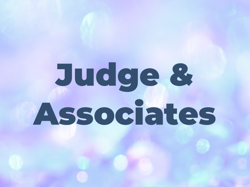 Judge & Associates