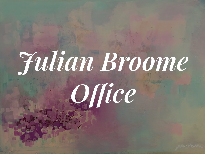 Julian F Broome Jr Law Office