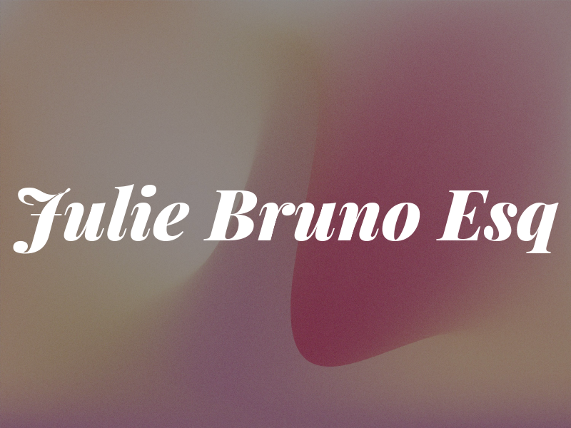 Julie Bruno Esq