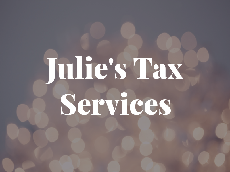 Julie's Tax Services