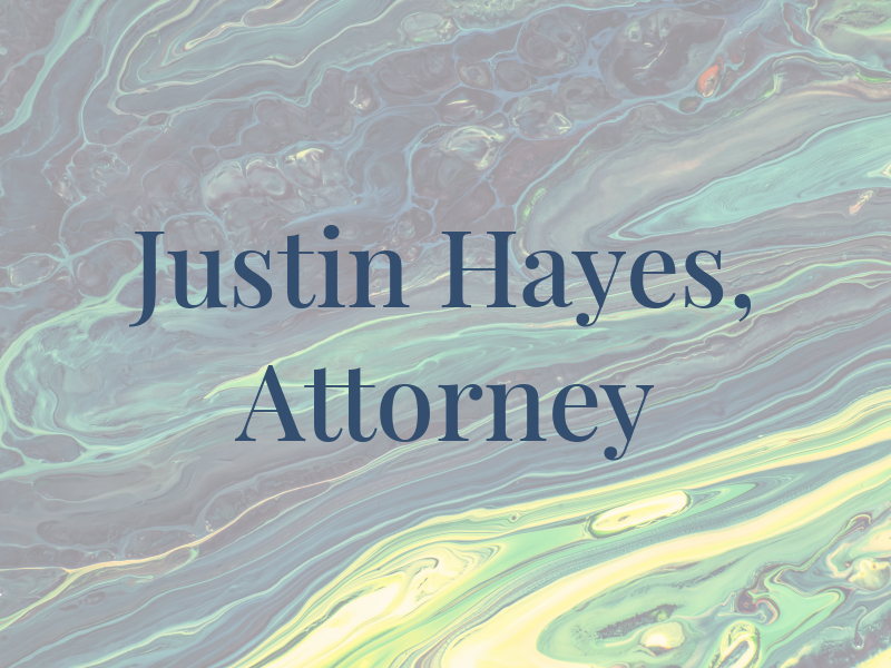 Justin D. Hayes, Attorney at Law