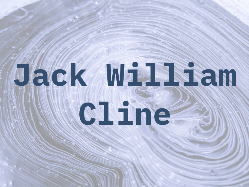 Jack William Cline