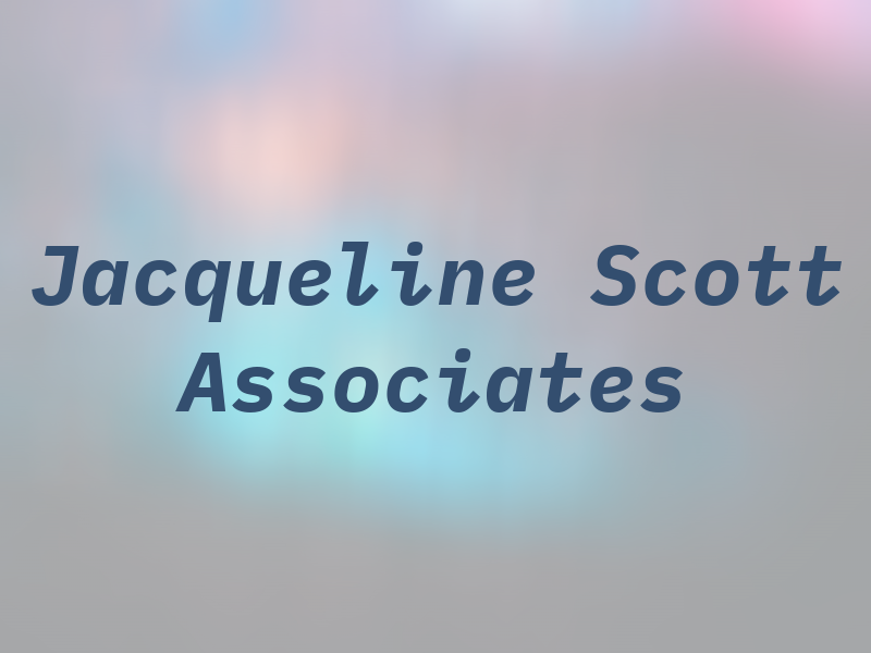 Jacqueline A. Scott & Associates