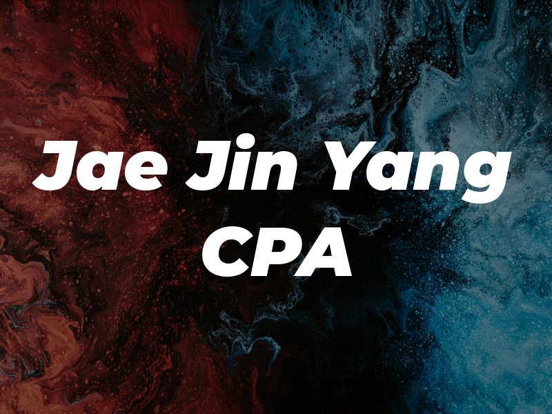 Jae Jin Yang CPA