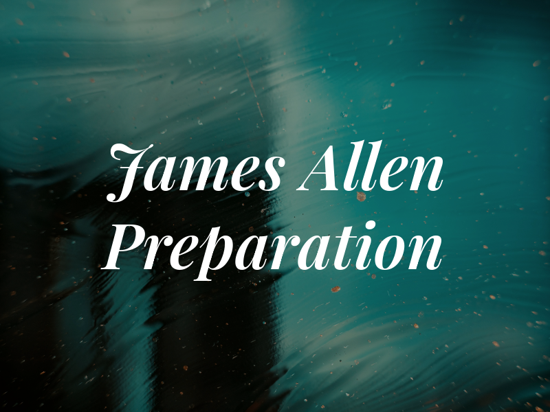 James Allen Tax Preparation