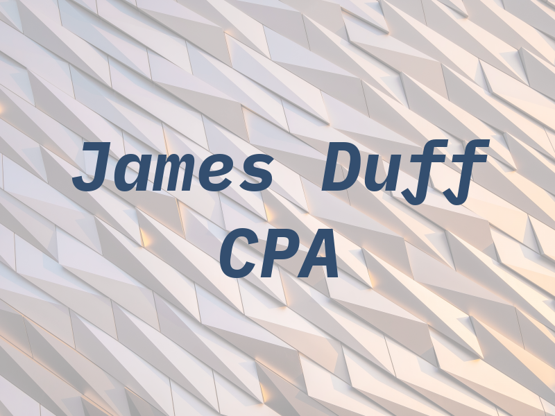 James Duff CPA